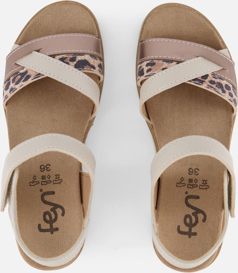 Feyn Sandalen wit Leer - Foto 3