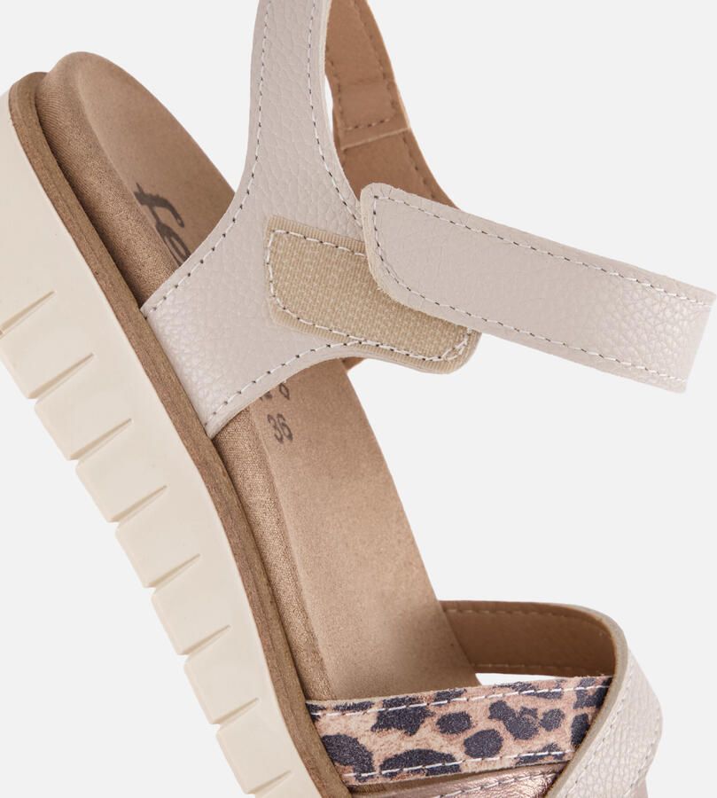 Feyn Sandalen wit Leer - Foto 2