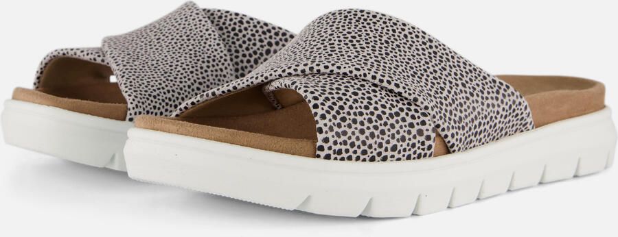 Feyn Slippers wit Leer - Foto 6