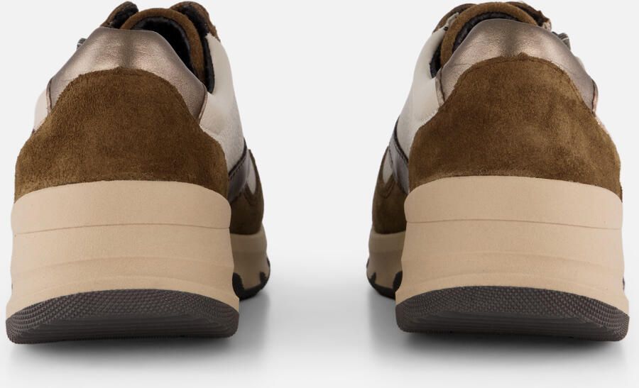 Feyn Sneakers beige Suède - Foto 4