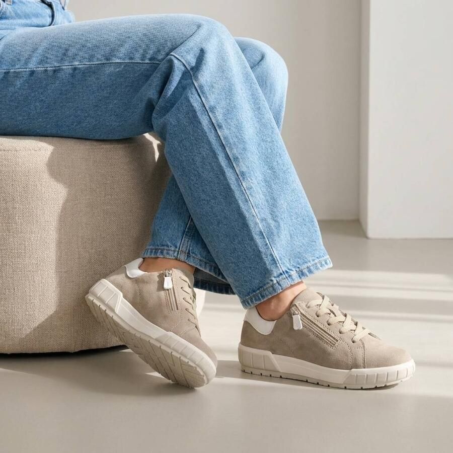 Feyn Sneakers beige Suède K-Leest - Foto 2