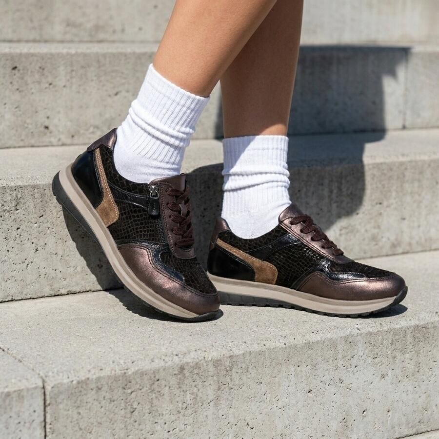 Feyn Sneakers beige Suède K-Leest - Foto 2