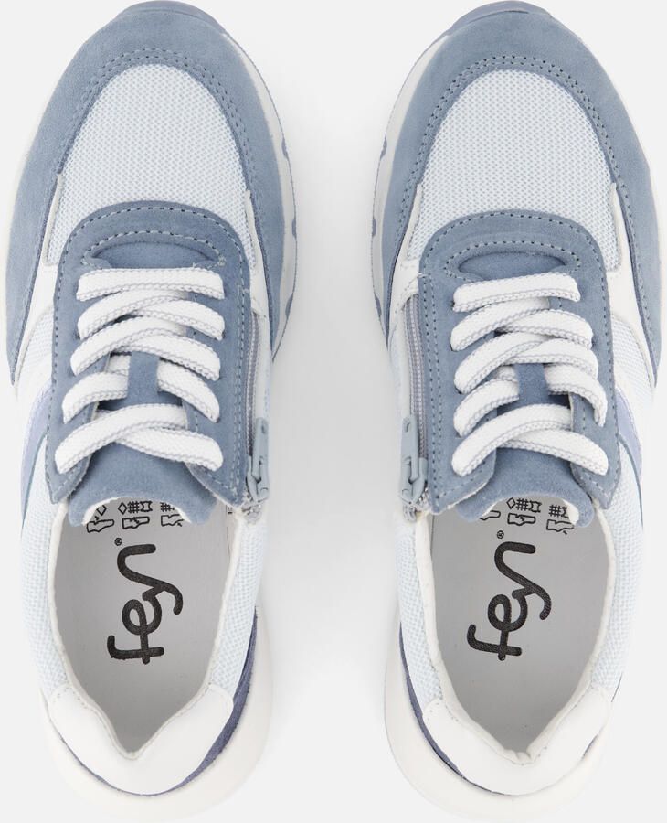 Feyn Sneakers blauw Suede - Foto 2