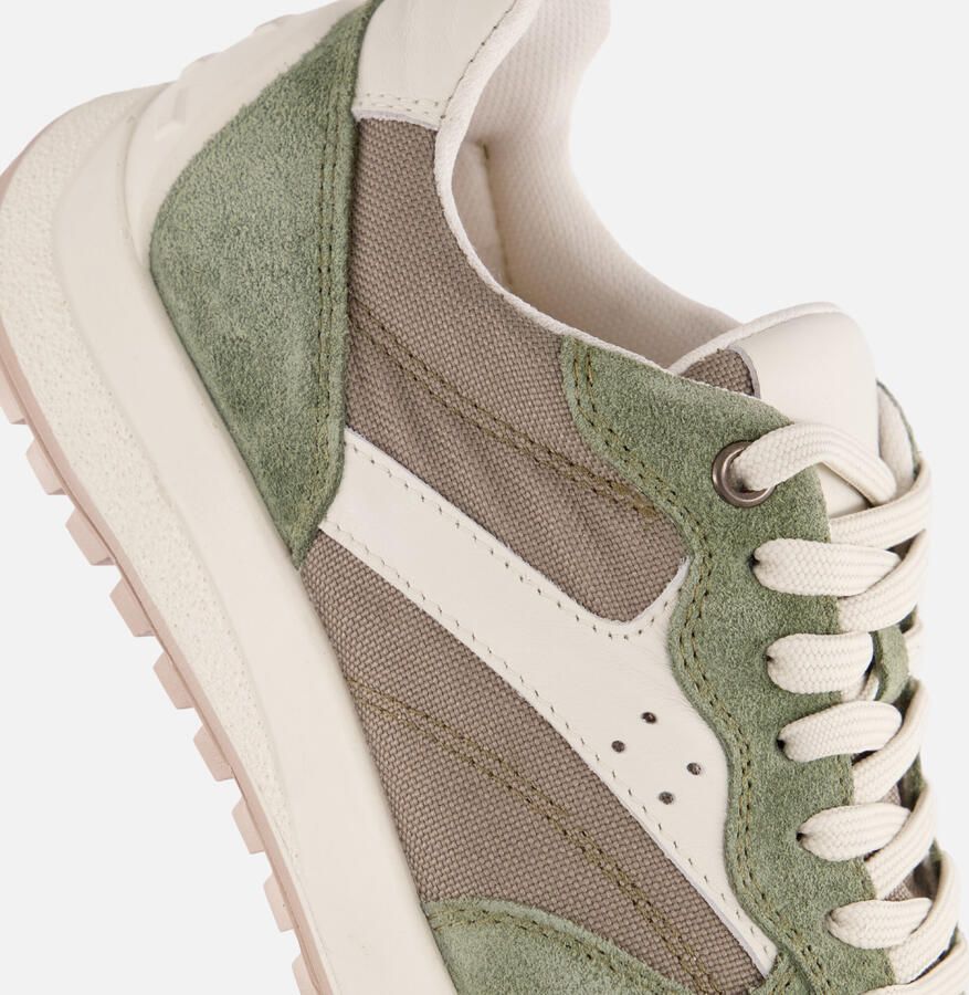 Feyn Sneakers groen Suede - Foto 2