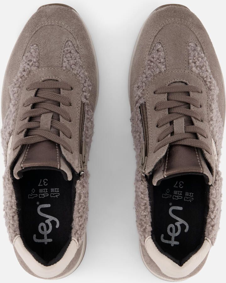 Feyn Sneakers taupe Suede - Foto 4