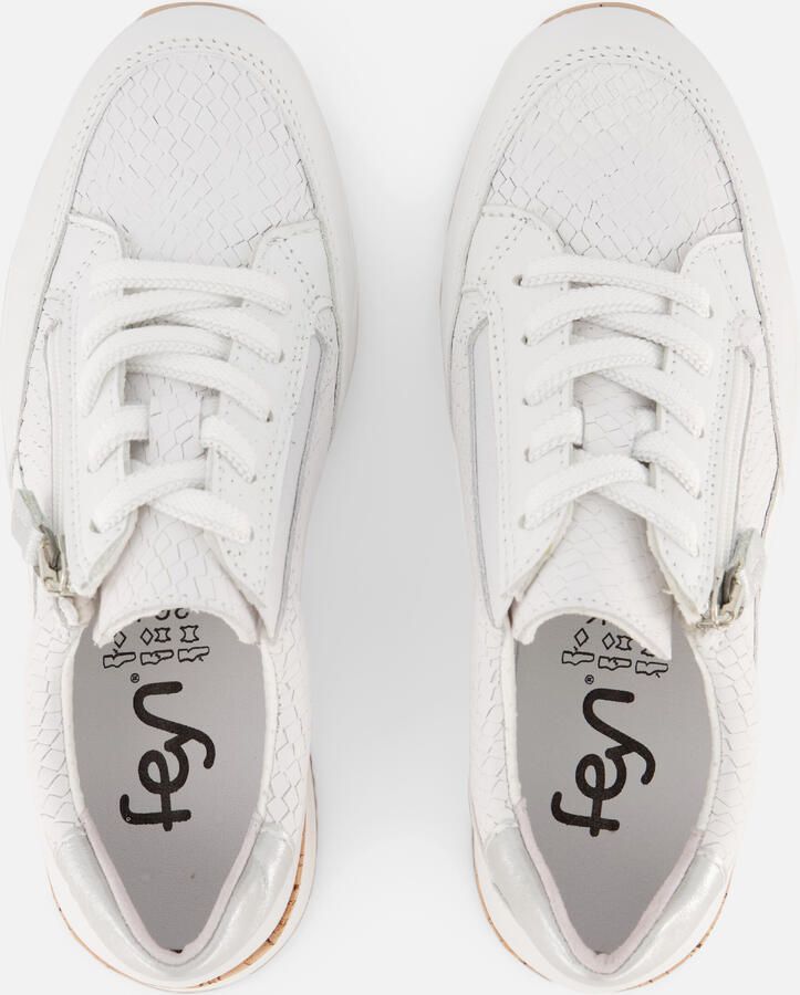 Feyn Sneakers wit Leer K-Leest - Foto 2