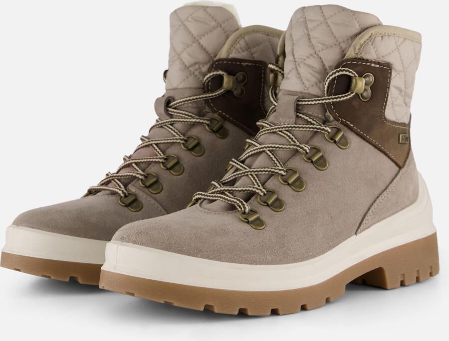 Feyn Veterboots taupe Suède
