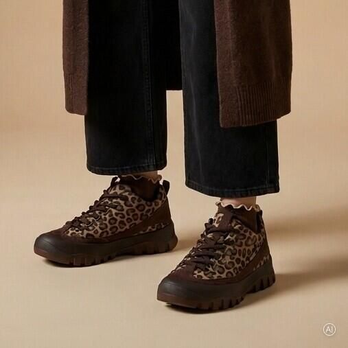 Feyn Veterschoenen Bruin Suède