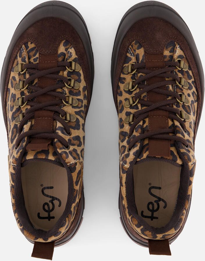 Feyn Veterschoenen Bruin Suède - Foto 2