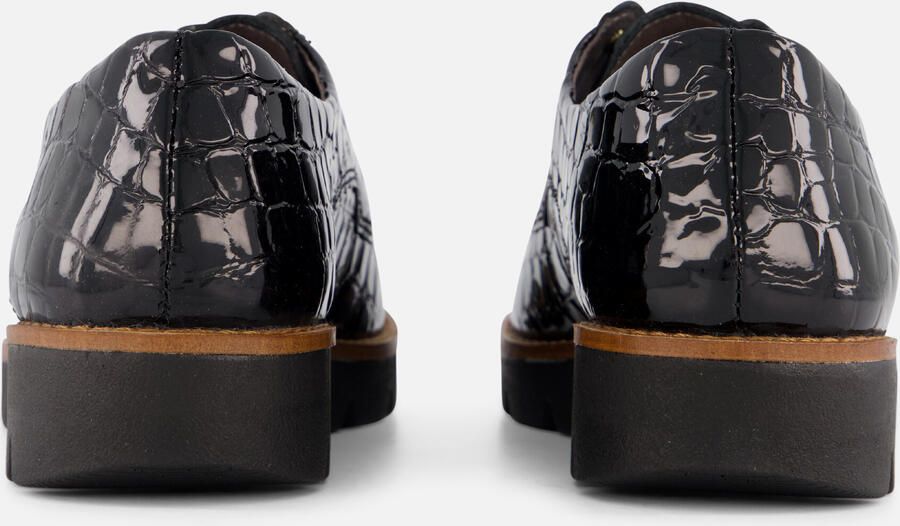 Feyn Veterschoenen zwart Lak - Foto 3