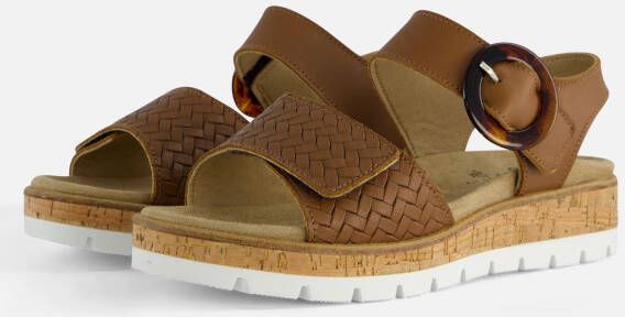 Feyn Mia 96 Sandalen cognac Leer