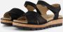 Feyn Mia01 Sandalen zwart Leer - Thumbnail 1