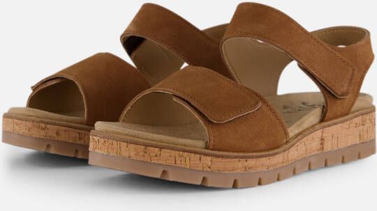 Feyn sandalen cognac