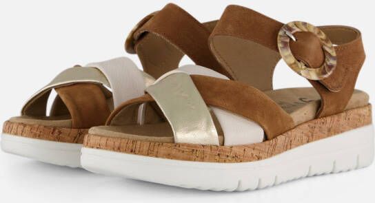 Feyn Sandalen cognac Nubuck