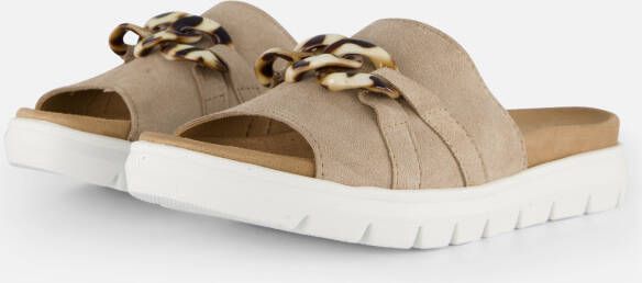 Feyn Sandalen taupe Suede