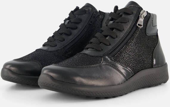 Feyn veterboots zwart