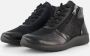 Feyn veterboots zwart - Thumbnail 1