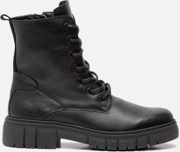 Feyn online veterboots zwart