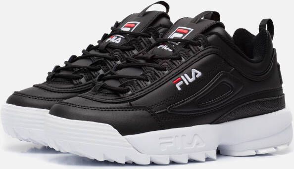 Fila Disruptor Sneakers zwart Pu