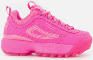 Fila Disruptor T sneakers roze Imitatieleer