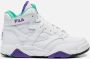 Fila Witte veterschoenen met contrasterende accenten White Dames - Thumbnail 2