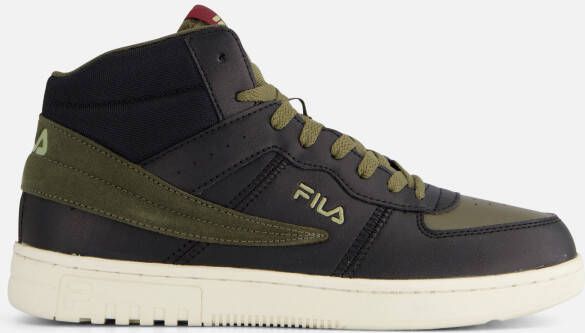 Fila Noclaf Mid Sneakers zwart Imitatieleer