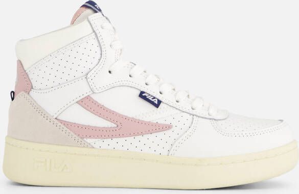 Fila Dames Hoge Sneakers Synthetisch Leer White Dames - Foto 2