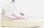 Fila Dames Hoge Sneakers Synthetisch Leer White Dames - Thumbnail 2