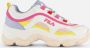 Fila Strada Dreamster Sneakers wit Imitatieleer Dames - Thumbnail 9