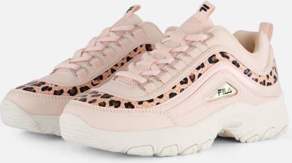 Fila Strada Sneakers roze Imitatieleer Dames