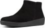 FitFlop Enkellaarsjes Zwart Suede 189217 - Thumbnail 1