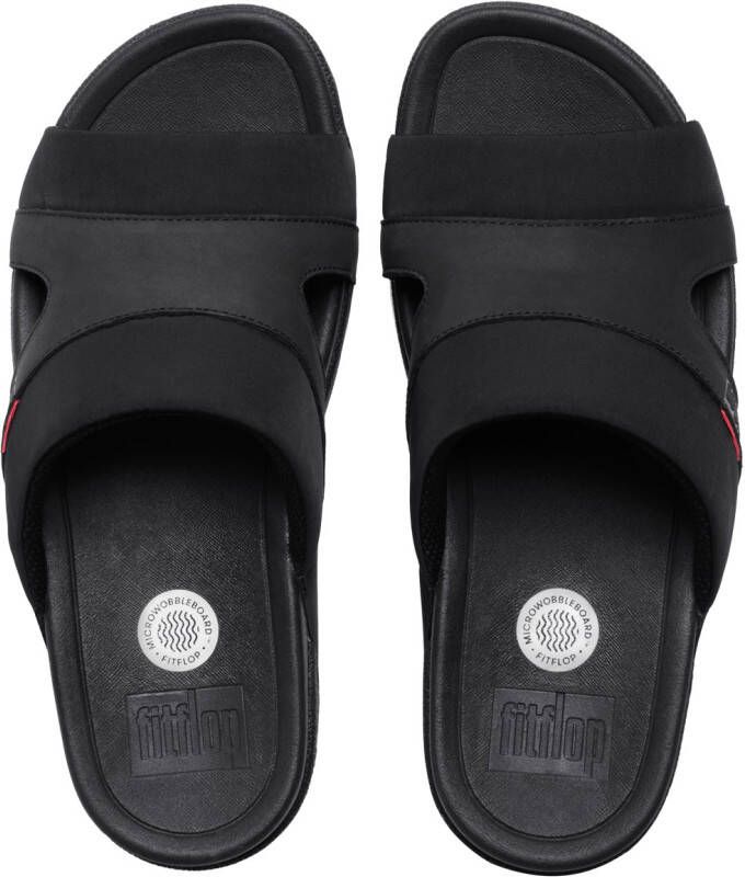 FitFlop Freeway 3 slippers voor Mannen Zwart