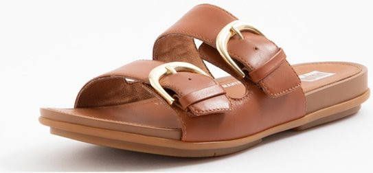 FitFlop Gracie slippers cognac
