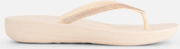 FitFlop iQushion Sparkle Slippers roze Textiel