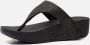 Fit Flop lulu toe post sparkle EU9 090 all black Zwart - Thumbnail 2
