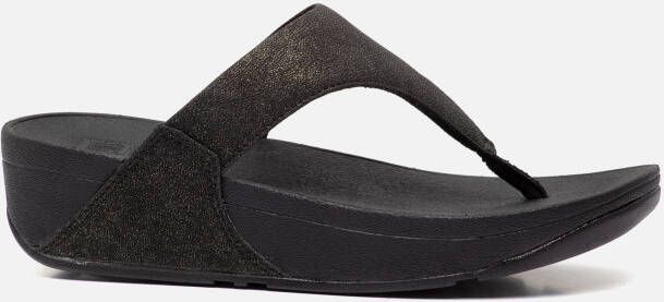 Fit Flop lulu toe post sparkle EU9 090 all black Zwart - Foto 2