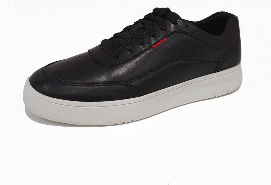 FitFlop Rally X Leather sneakers zwart Leer