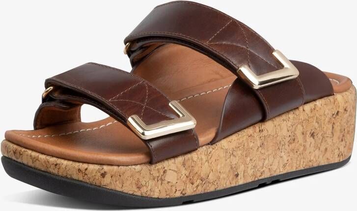 FitFlop ™ Slippers Slides Dames Remi Slides Bruin