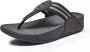 FitFlop ™ Vrouwen Rubber Slippers Teenslipper Walkstar Toe Post Zwart - Thumbnail 2