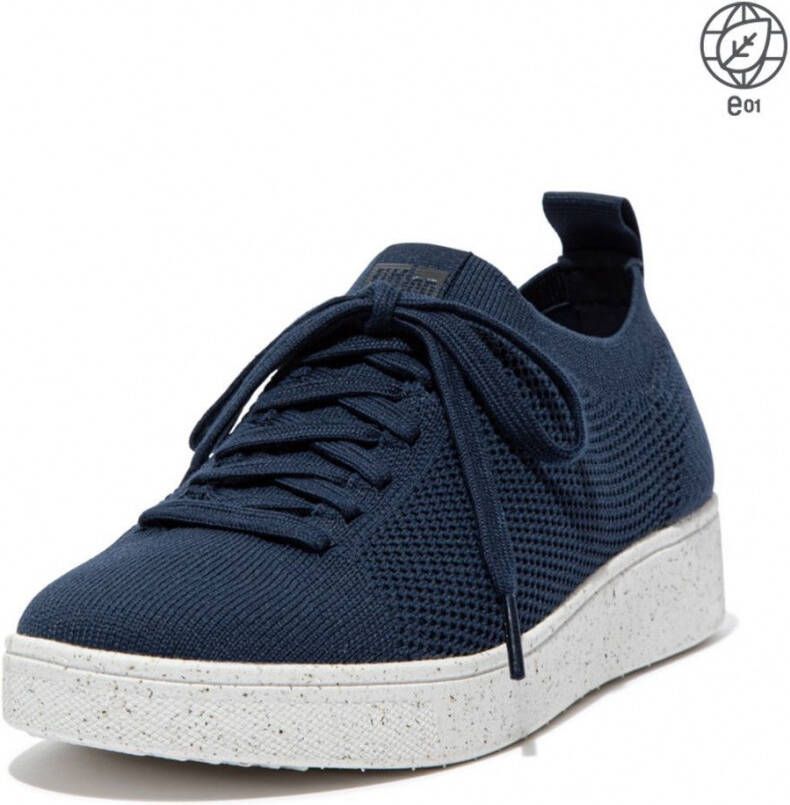 FitFlop ™ Sneakers Dames Lage sneakers Damesschoenen Canvas FB6 Blauw