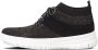 FitFlop Uberknit Slip-On High Top Sneaker laag gekleed Dames Zwart;Zwarte J30-501 -Black Bronze Metall - Thumbnail 2