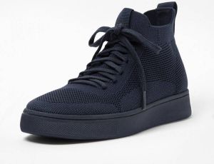 FitFlop ™ Rally High Top Sneaker Water Resistant Knit Midnight Navy