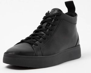 FitFlop Dames schoenen Rally High Top Sneaker Leather All Black