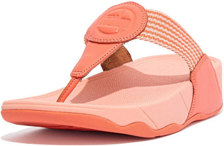 FitFlop Walkstar Wide Fit Sandalen roze