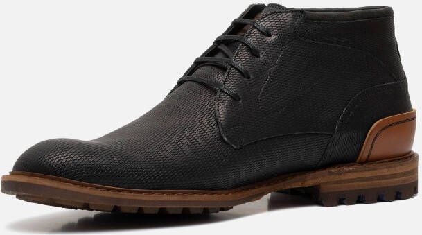 Floris van Bommel SFM 50087 10 03 Volwassenen Heren sneakersVrije tijd half hoog Kleur Zwart - Foto 4