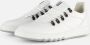 Floris van Bommel Sneakers Heren Lage sneakers Herenschoenen Leer SFM-10164 led Wit - Thumbnail 2