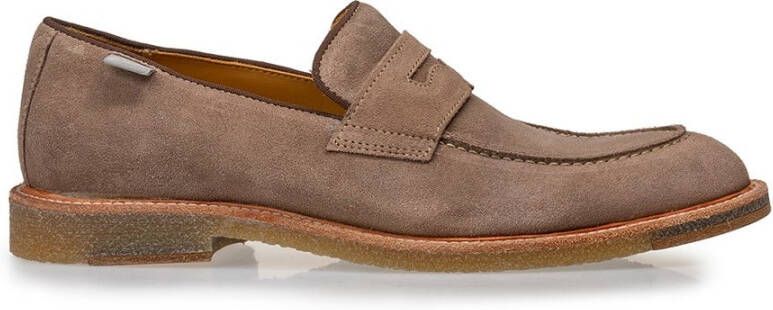 Floris van Floris van Bommel van Floris van Bommel Instappers Heren Instapschoenen Herenschoenen Suède SFM-40016 Taupe - Foto 8