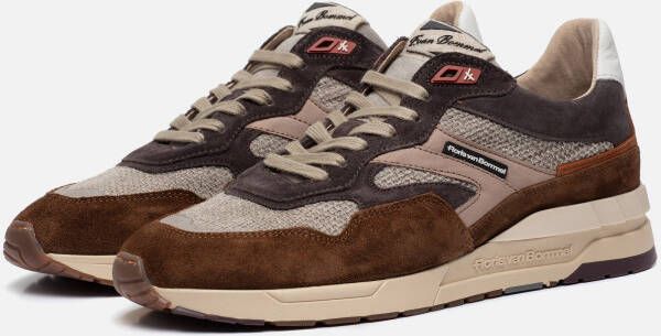 Floris van Bommel DE RUNNER 04.00 Volwassenen Lage sneakersVrije tijdsschoenen Bruin - Foto 5
