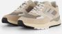 FLORIS VAN BOMMEL Lage Sneakers Heren Sfm-10154 De Treener Maat: 48⅔ Materiaal: Leer Kleur: Beige - Thumbnail 2
