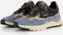 Floris van Bommel de Treener Sneakers blauw Suede - Thumbnail 1